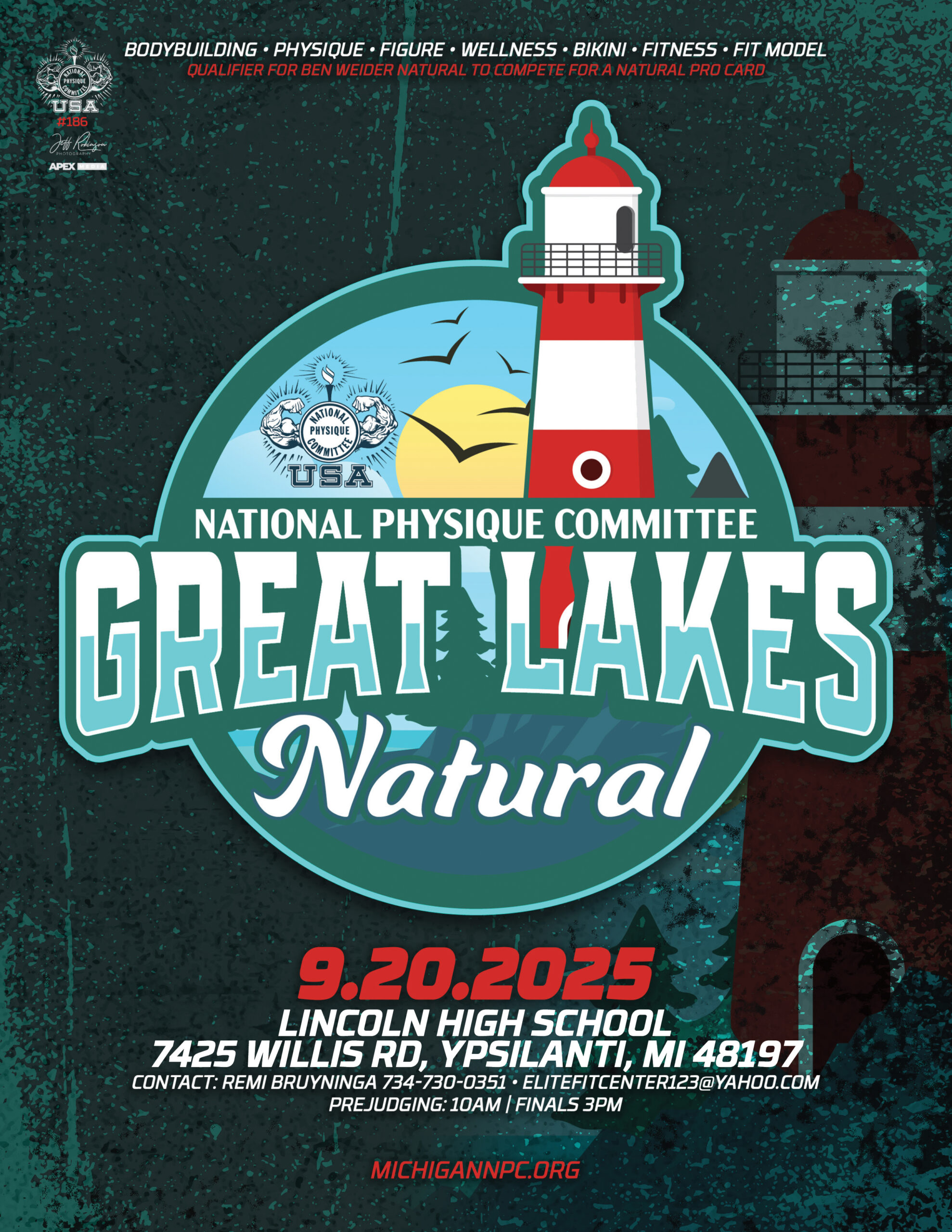 NPC Great Lakes Natural (Drug Tested) Poster